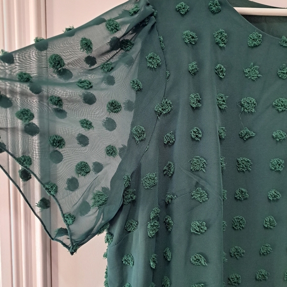 Swiss dot blouse size 3X - Picture 3 of 4